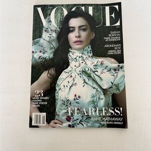 Vogue August 2025 featuring Anne Hathaway